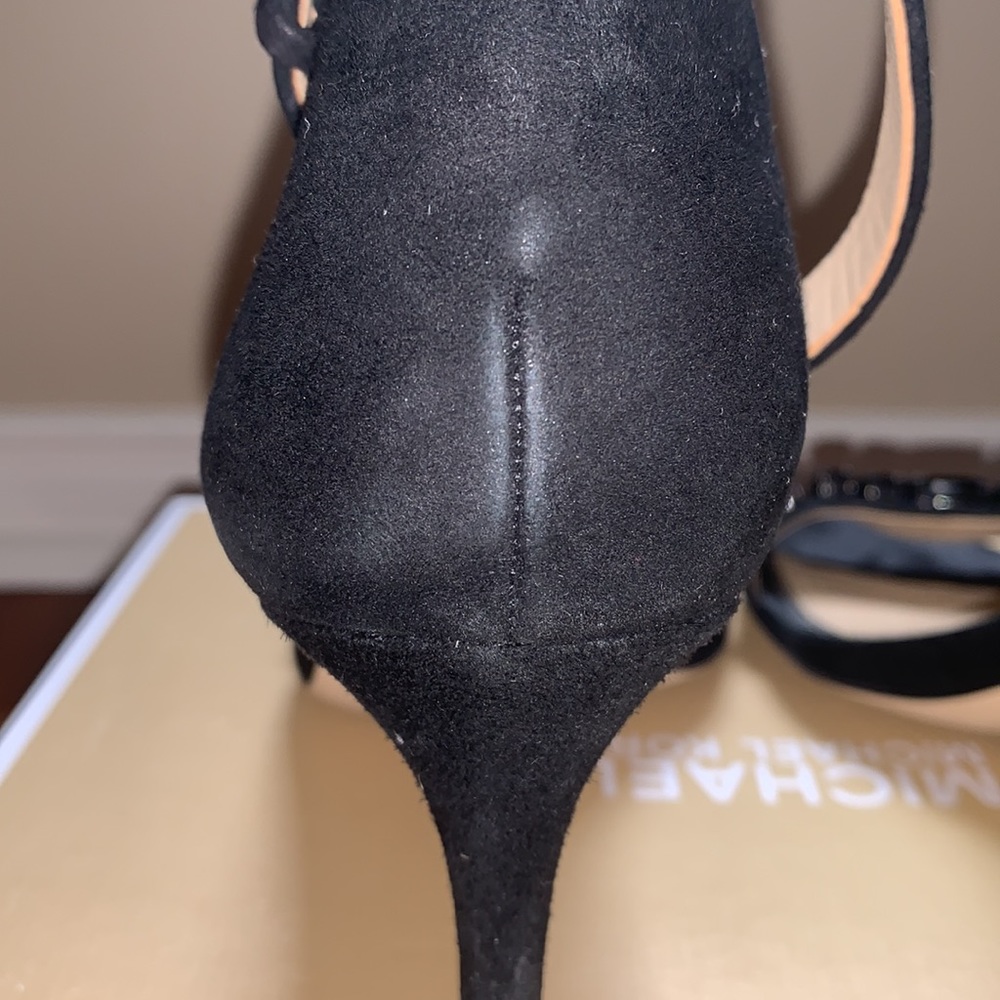 MK Sylvie Suede Heels - Picture 9 of 9